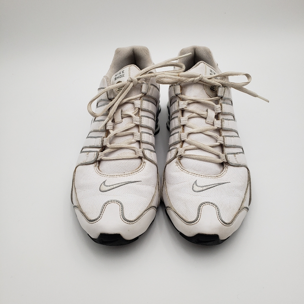 Nike Men’s Shox Shoes White Size 11.5 NZ